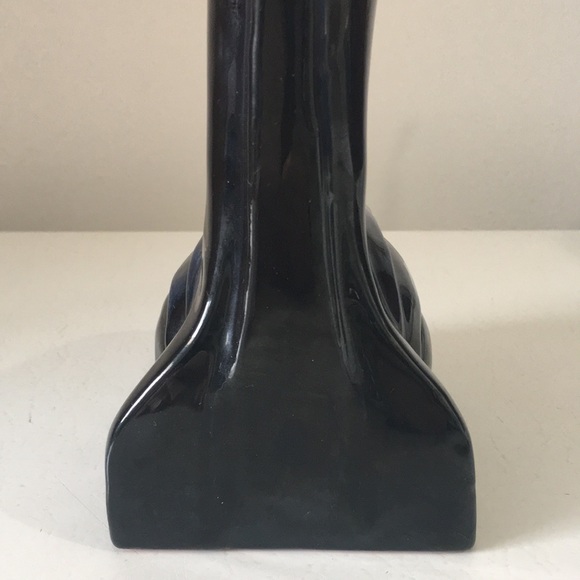 Blue Mountain Pottery Dolphin Bookends Cobalt Blue - Picture 9 of 12